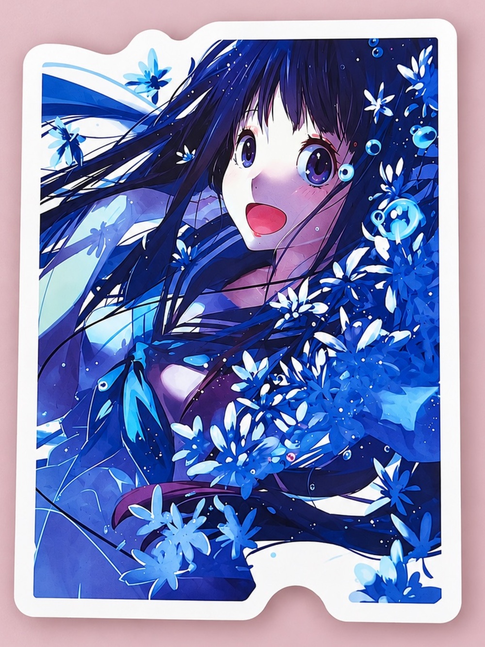 5/$10 Anime Waterproof Vinyl Decorative Stickers Eru Chitanda Hyouka The Master